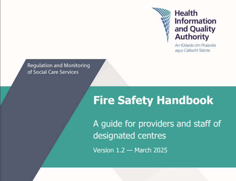 Comparison of HIQA Fire Safety Handbook 2023 vs 2025 Editions