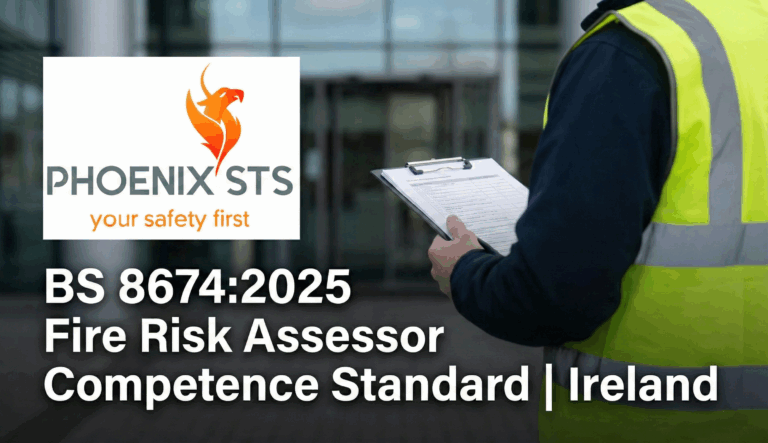 BS 8674:2025 Fire Risk Assessor Competence Standard Ireland - Phoenix STS guide to the new British Standard for fire risk assessment competence levels